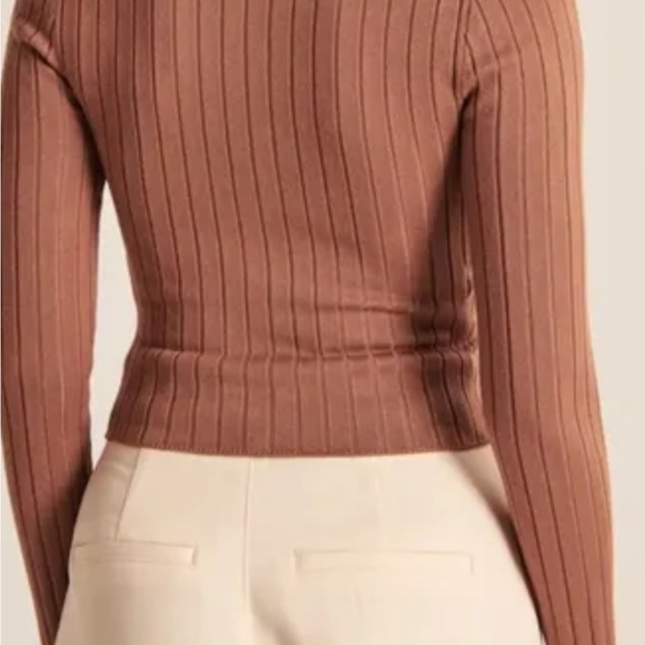 Abercrombie slim zip up polo - Picture 2 of 3